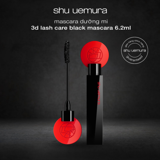 Mới mascara dưỡng mi shu uemura 3d lash care black mascara 6.2ml - ảnh sản phẩm 1