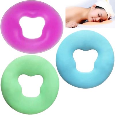๑○✙ Non-Marking Non-Slip Face Pad Quality Soft Spa Massage Silicone Face Relax Cradle Cushion Bolsters Pillow Pad Beauty Care Pillow