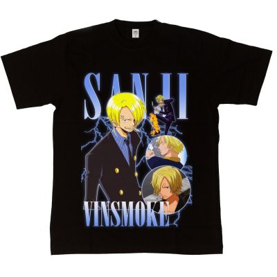 T-shirt Annimood - เสื้อยืด ลายวันพีช Sanji VinsmokeS-5XL  63UR