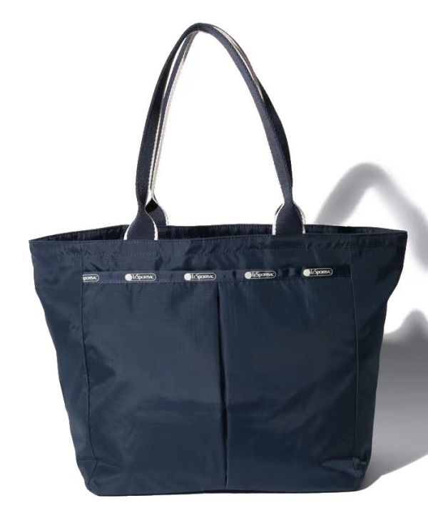 li-shibao-ถุงผ้ากันน้ำ7891กระเป๋าสะพายกระเป๋าถือกระเป๋าคุณแม่เกี๊ยวสีฟ้าจับคู่สี