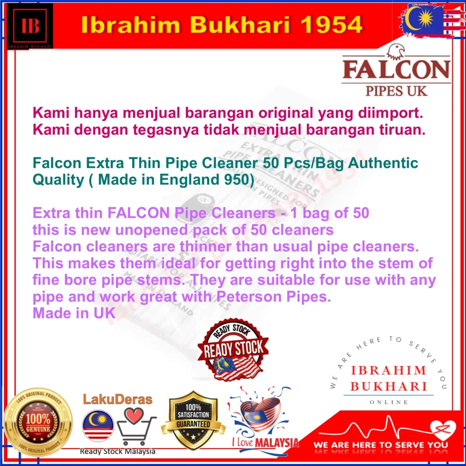 Falcon Extra Thin 50 Pipe Cleaners 