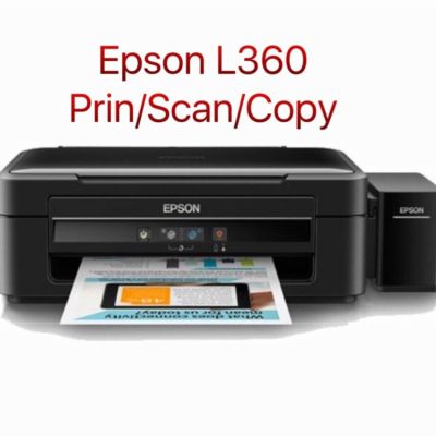 Epson L360 print/copy/scan (เครื่องเปล่า แถมหมึก ชนิดพรีเมี่ยม)