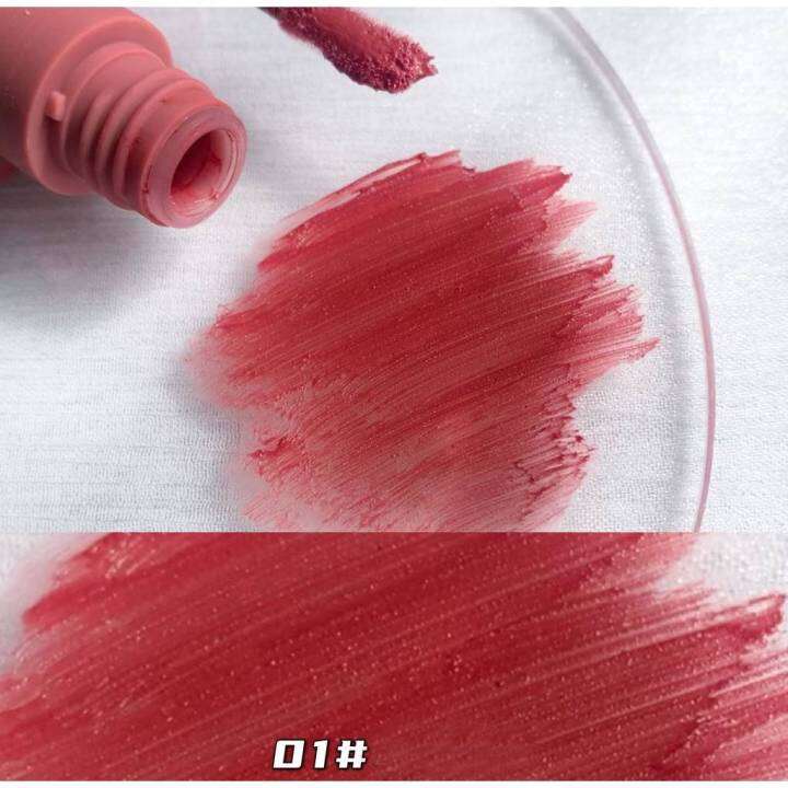 ลิปสติก-matte-lip-color-รุ่น-hr225-ลิปกลอส-เนื้อแมตต์กํามะหยี่-กันน้ํา-ติดทนนาน-สไตล์เกาหลี-นุ่มละมุนปาก-สีชัด