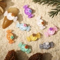 【hot sale】 ㍿ B50 50pcs Nail Mixed Colorful Candy Cute Summer Girly Cartoon Resin Jewelry 3D Nails Art Decoration Accessories