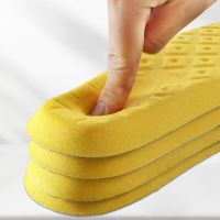 1 Pair Sports Insoles For Feet Soft High Elasticity Inserts Shock-Absorbing Template Deodorant Insole Men Women Shoe Sole Shoes Accessories