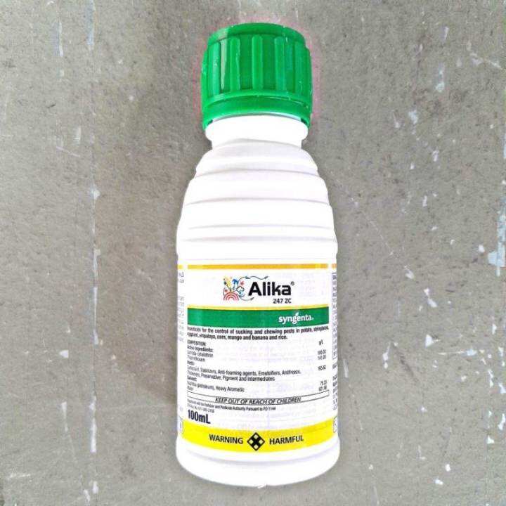 Alika 247 Zc 100ml Lambda Cyhalothrin Thiamethoxam Insecticide By Syngenta Lazada Ph 3914