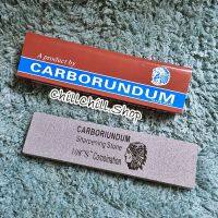 CARBORUNDUM หินลับมีด อุปกรณ์ลับมีด เนื้อกรวดมี 2 หน้า หน้าหยาบและหน้าละเอียด