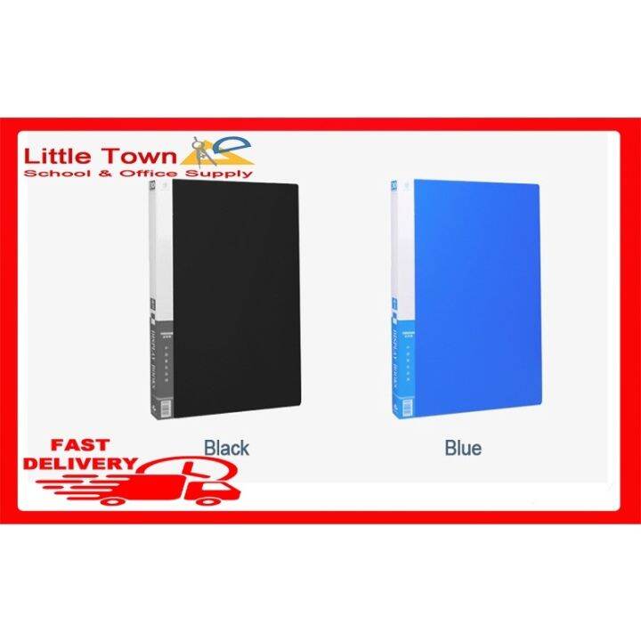 20 Pockets 40 Pages each Clear Book NonRefillable Presentation Display Book Size A3 Lazada PH