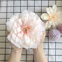 hot【cw】 1pc big peony high-grade artificial flower fake wedding home wall background decoration