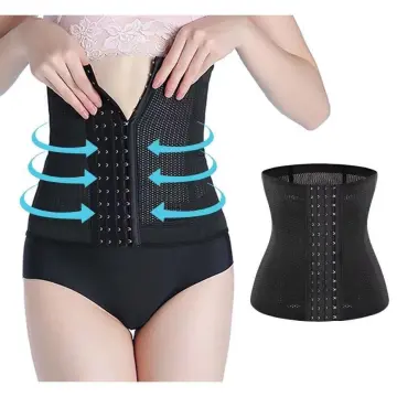 Waist Trainer Body Shaper Slimming Sweat Belt Waist Trimmer for Women Belly  Weight Loss Slimming Belt Tummy Trimmer with Adjustable Strap Workout  Fitness Girdle for Slimming Tummy