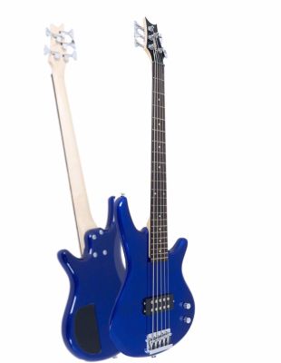 Proline PB105 Bass Guitar กีตาร์เบสไฟฟ้า 5 สาย 22 เฟร็ต ทรง Modern Jazz (Blue Joy Color)