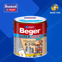 Beger Super Quick Primer เบเยอร์ ซูเปอร์ ควิก ไพรเมอร์ ทนชื้นสูง 40% B-2100 ขนาด 15 ลิตร