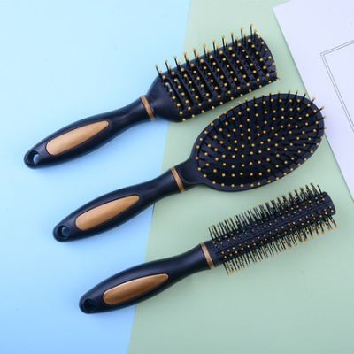 COD 3 Types Massage Oval Hair Comb Round Rectangle Brush Anti Static Detangling Air Cushion Bristle SPA Hairdressing Styling Tool