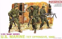 ฟิกเกอร์ประกอบ  U.S. Marines Tet Offensive 1968 1/35 DRAGON