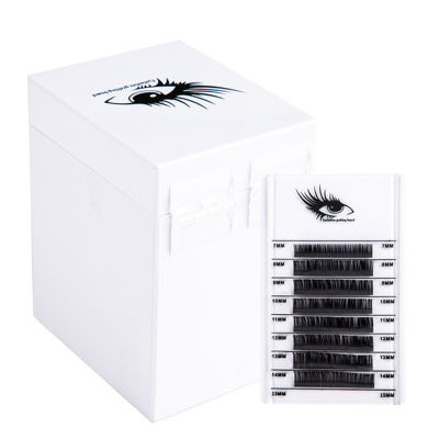 5-Layer Support Box Eyelashes Acrylic Display Stand False Eyelash Extension Storage Materials Pallet Holder Tool