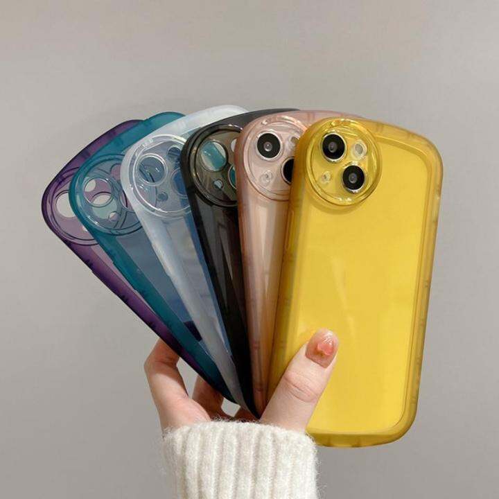 เคสซิลิโคน-tpu-นิ่มสำหรับ-samsung-galaxy-a03-a02s-a03s-a11-a13-a23-a32-a33-a53-a73-m11สีลูกอมเคสมือถือกันกระแทกเคสฝาหลังแบบใส