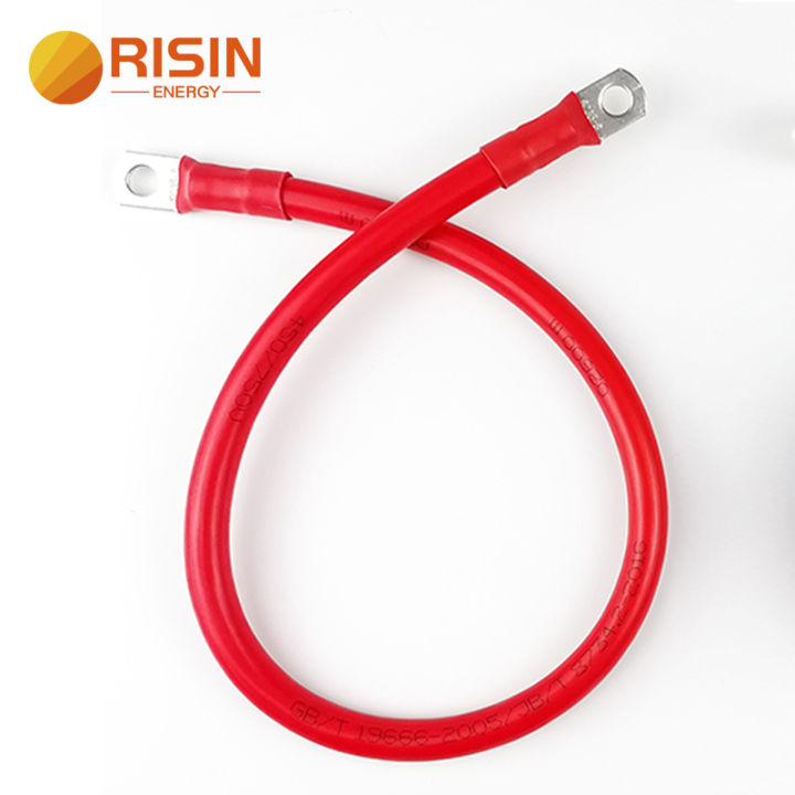 Commonly Use RISIN RV Auto Battery Cables Copper Core Multiple Strands
