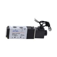 【✔In stock】 wangyuqiang 4v110-06 5ทาง2ตำแหน่ง1/8 "ขดลวดนิวเมติกวาล์วพร้อมลวด Dc12v Ac110 Dc24