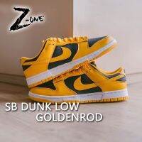 SB Dun K ต่ำ "Goldenrod" สเก็ตบอร์ดรองเท้าบาสเกตบอลรองเท้าผ้าใบสำหรับผู้ชายผู้หญิง