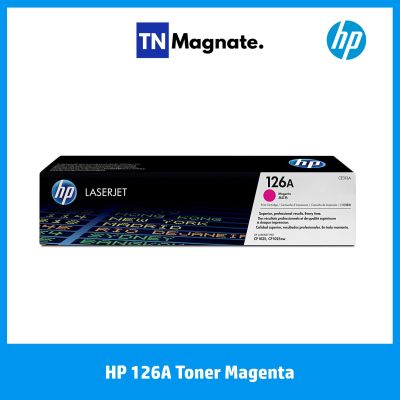 [หมึกพิมพ์เลเซอร์] HP 126A Magenta Original LaserJet Toner Cartridge CE313A (สีชมพู)