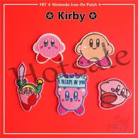 【hot sale】 ✗☎❂ B15 ☸ Nintendo Games：Kirby Iron-On Patch ☸ 1Pc DIY Sew on Iron on Badges Patches