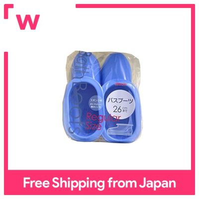Aisen รองเท้าอาบน้ำทำความสะอาดห้องน้ำ Comfort อ่อนโยนขนาด26ซม. สีฟ้าปกติ