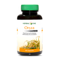 Herbal One Oryza 60 Capsules เฮอร์บัลวัน โอไรซา น้ำมันรำข้าวจมูกข้าว 60 แคปซูล