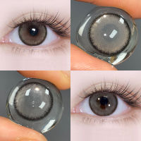 คอนแทคเลนส์ Glaze Brown คอนเทคเลนส์รายเดือนขนาดมินิสายตาปกติ 1คู่ ?- 14.2mm