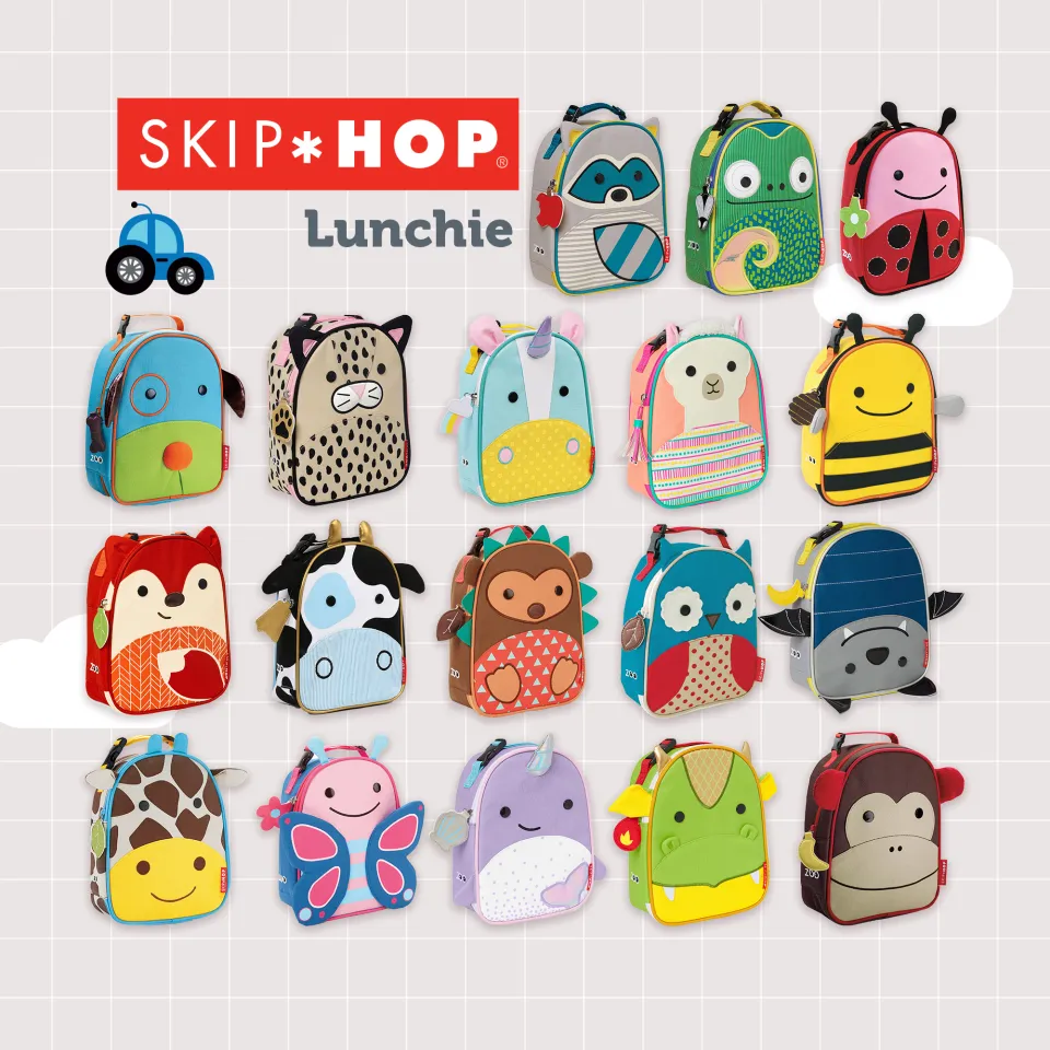 Skip Hop Zoo Lunchie Insulated Lunch Bag, Leopard 