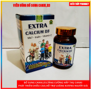 Viên Uống Canxi Extra calcium D3 , Bổ Sung Canxi