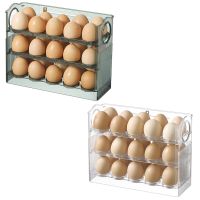 Flip Type Eggs Storage Rack Eggs Storage Box Stand Egg Holder for Refrigerator Organizer Box Egg Container