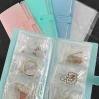 Plastic Jewelry Bag Jewelry Transparent Storage Book Necklace Bracelet Ring Holder Jewelry Storage Book Plastic Jewelry Display