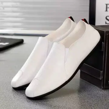 White leather formal on sale shoes