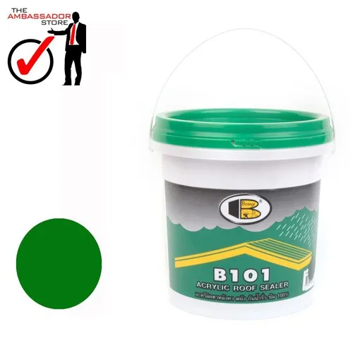 Bosny Acrylic Roof Sealer B101 4.5kg Green easy to use Lazada PH