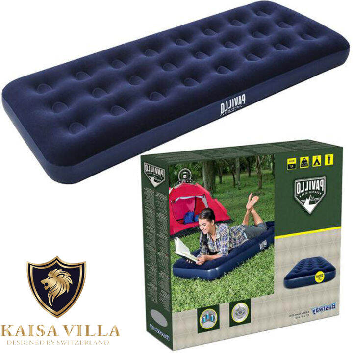Kaisa MALL (67000)Bestway Single Inflatable Air Bed with Pump Lazada PH