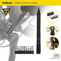 NEW! ประแจบล็อกฟรี/ปรับแรงบิดได้ 4-20Nm  TOPEAK TORQ STICK 4-20Nm TOOLS