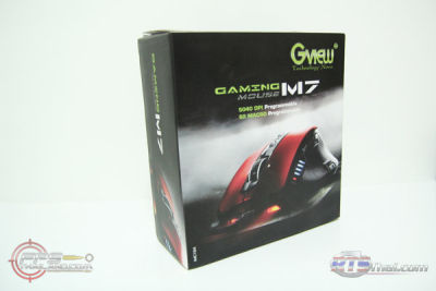 Gview เลเซอร์เกมมิ่งเมาส์ (GV01GM) รุ่น M7