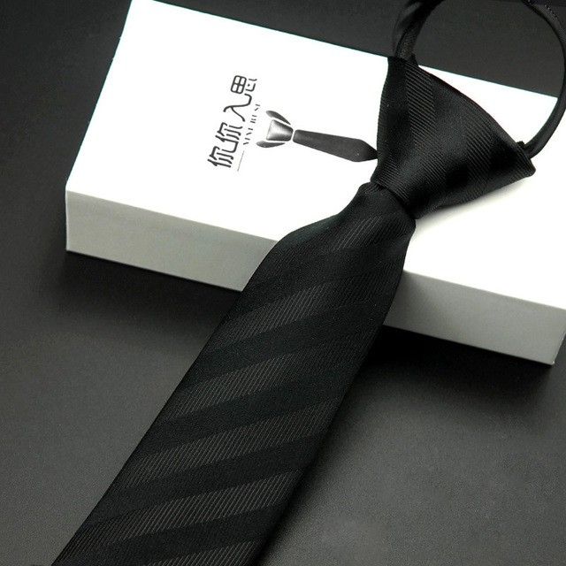 small-tie-mens-casual-zipper-tie-korean-lazy-5-5cm-tie-comfortable-elegant-tie