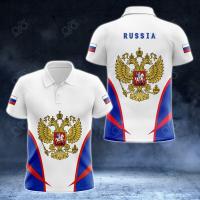 Coat 2023 New Product russia of Arms And Flag - New Version Unisex Adult Polo Shirtsize：xs-6xlnew Product