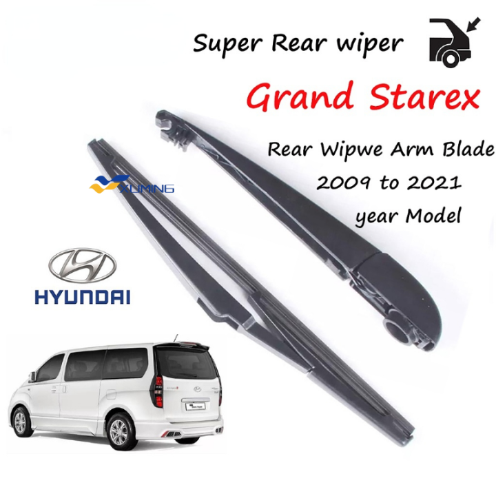 Xuming (Original) Hyundai Grand Starex Rear Wiper (Arm/Blade) Set 2009