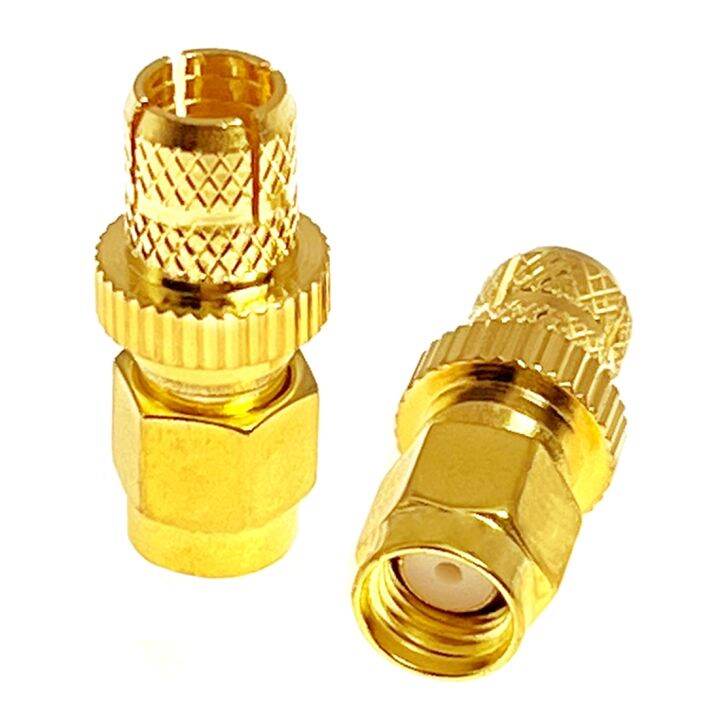 1pc-new-sma-male-plug-rf-coaxial-connector-crimp-for-lmr300-cable-straight-goldplated-wholesale-adapter-wire-terminal