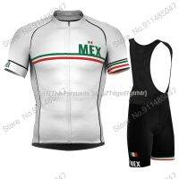 ◑ best sell Cycling Jersey Mexico National Team Retro Set Cycling Clothing Summer Road Bike Shirts Suit bike clothes