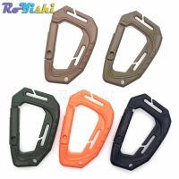 1pcs D 200LB Plastic Clip Mountaineering Buckle Outdoor Hanging Keychain Climbing Accessories