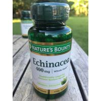 สารสกัดเอ็กไคนาเซีย Echinacea 400mg 100 Capsules (Natures Bounty®)