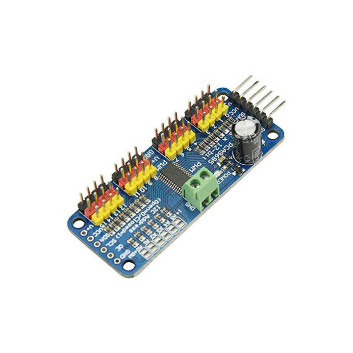 16 Channel PCA9685 PWM Servo Motor Module Controller Driver Board ...