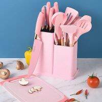 ชุดเซ็ตมีดซิลิโคน  ชุดมีด เครื่องทำครัว มีด คละสี รุ่น Fruit-knife-05a-17pcs-Beam-color