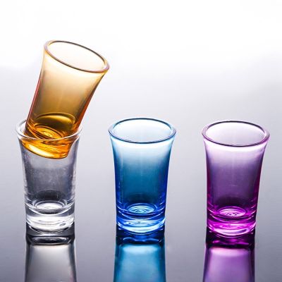 6Pcs Lead free Shot Glass With Whisky Brandy Vodka Tequila Glass Cup Kitchen Bar Party Wine Glass Creative Gift