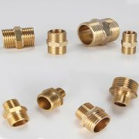 【cw】 Pipe Fitting Nipple 1/8 quot; 1/4  39;  39; 3/8  39;  39; 1/2  39;  39;Male Thread Coupler