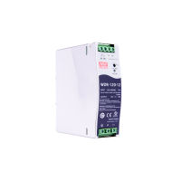 Mean Well WDR-120-12 180-550VAC แรงดันไฟฟ้าขาเข้า Meanwell DC 12V 10A 120W เอาต์พุตเดี่ยวอุตสาหกรรม DIN RAIL Power Supply