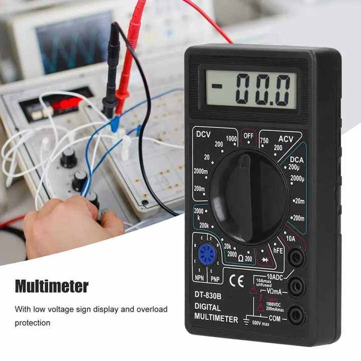 Multimeter Digital Paket Lengkap Murah ASLI ADA BUZZERNYA + BONUS